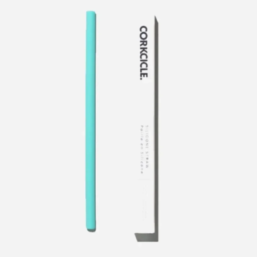 Corkcicle Stemless Cup & Silicone Straw